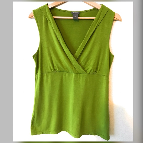 Ann Taylor Tops - Ann Taylor Green sleeveless Top  size S